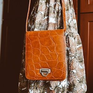 Long Rectangular Crossbody Bag